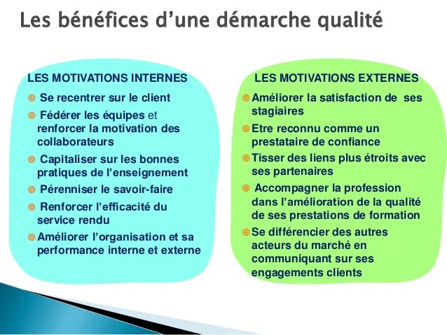 La qualité de la formation en débat