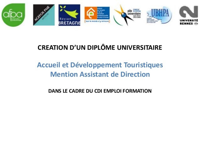 diplome universitaire tourisme