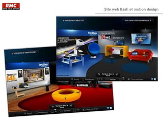 Site web flash et motion design
 