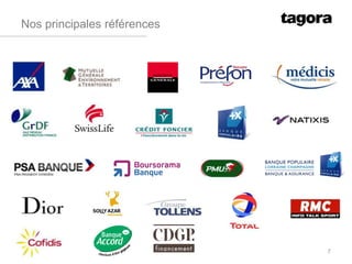 Nos principales références
7
 