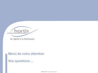 Maitriser l'exhaustivité des tests unitaires (couverture de code) L'organisation Toute l'équipe teste 