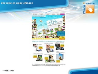 Une mise en page efficace Source : Altics 