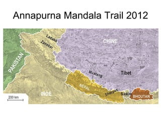 Annapurna Mandala Trail 2012
 