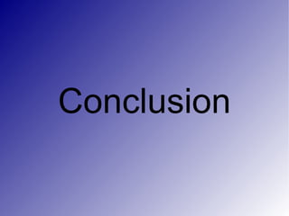 Conclusion
 