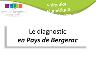 Le diagnostic
en Pays de Bergerac
 