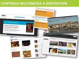 CONTENUS MULTIMEDIA A DISPOSITION




                 Animation Numérique de
 