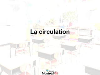 La circulation
 