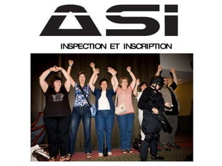 INSPECTION  ET  INSCRIPTION 