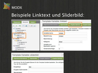 MODX

Beispiele Linktext und Sliderbild:
 