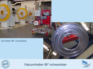 Vakuumheber 90°-schwenkbar
Coil-Heber 90°-schwenkbar
 