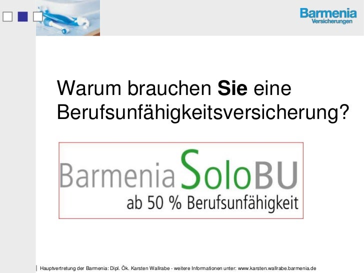 Warum Brauchen Sie Eine Berufsunfahigkeitsversicherung