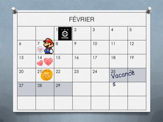 1    2    3    4    5


6    7    8    9    10   11   12


13   14   15   16   17   18   19


20   21   22   23   24   25   26


27   28   29
 