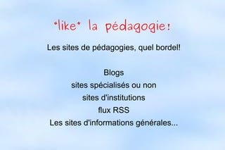 Conclusion le blog est mort, vive le blog! 