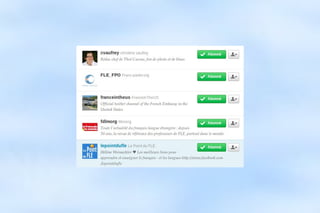 - réseau social: interaction sociale les deux se complètent 