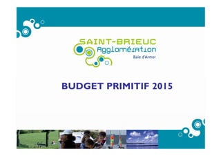 BUDGET PRIMITIF 2015
 