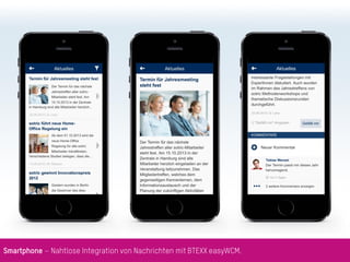 BTEXX mobilePortal: Mobiler Workflow, flexible Geschäftsprozesse