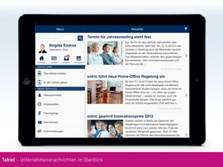 BTEXX mobilePortal: Mobiler Workflow, flexible Geschäftsprozesse