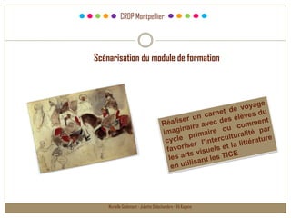 Murielle Godement - Juliette Delachambre - Ali Kagone
CRDP Montpellier
Scénarisation du module de formation
 