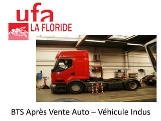 BTS Après Vente Auto – Véhicule Indus
 