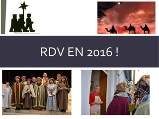 RDV EN 2016 !
 