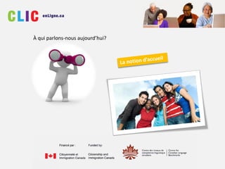 À qui parlons-nous aujourd’hui?
 