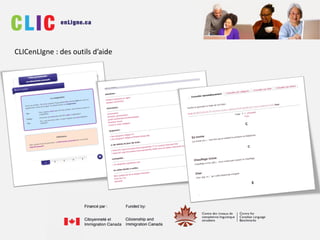 CLICenLIgne : des outils d’aide
 