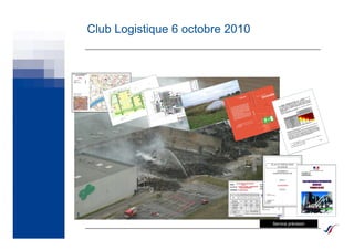 Club Logistique 6 octobre 2010
Service prévision
 