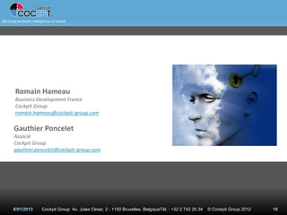 Présentation cockpit group | PDF