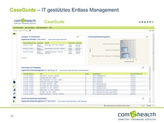 CaseGuide  – IT gestütztes Entlass Management 