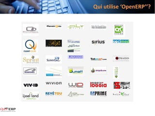 Qui utilise ‘OpenERP’’?
 