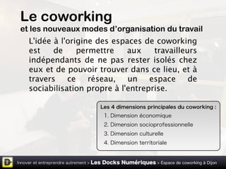 Présentation des Docks Numériques (décembre 2011)