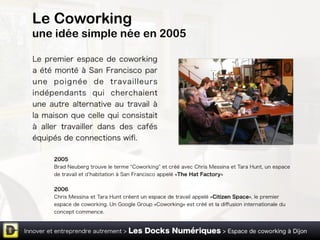 Présentation des Docks Numériques (décembre 2011)