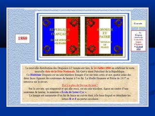 Présentation de drapeaux en diaporama