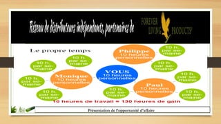 Présentation de l’opportunité d’affaire
 