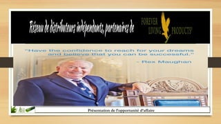 Présentation de l’opportunité d’affaire
 