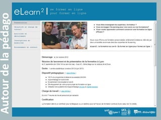 Autour de la pédago