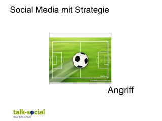 Social Media mit Strategie




                         Angriff
 