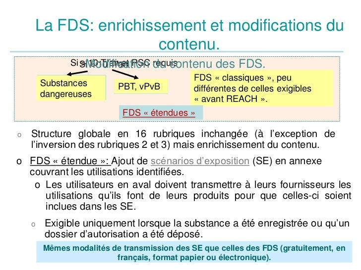 Présentation direccte fds fds étendues