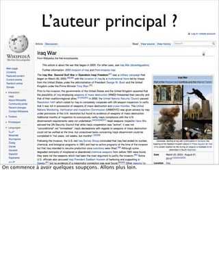 L’auteur principal ?




On commence à avoir quelques soupçons. Allons plus loin.
 