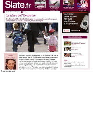 L’auteur !




On a un auteur
 