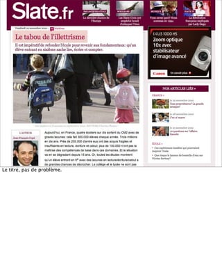 L’auteur !




Le titre, pas de problème.
 