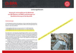 Leistungsklassen
 