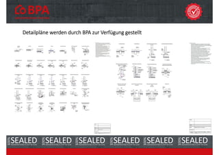 Detailpläne werden durch BPA zur Verfügung gestellt
 