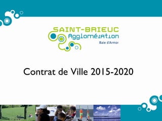 Contrat de Ville 2015-2020
 