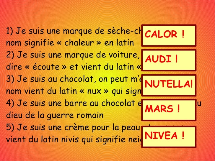 Quel Mot Français Vient Du Latin Tripalium