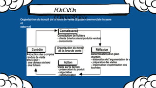 FOnCtIOn
COmmeRCIale
Organisation du travail de la force de vente (Equipe commerciale interne
et
externe)
 