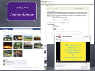 15 août 2012
         -
L’internet de retour
 