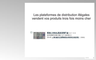 Les plateformes de distribution illégales vendent vos produits trois fois moins cher 