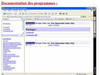 Documentation des programmes :
 