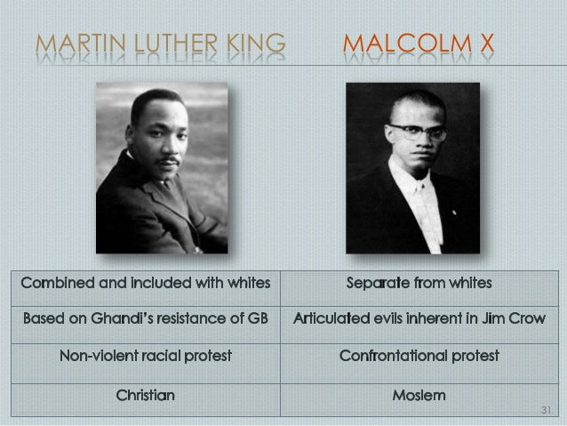 Comparison Analysis Of Martin Luther King Vs